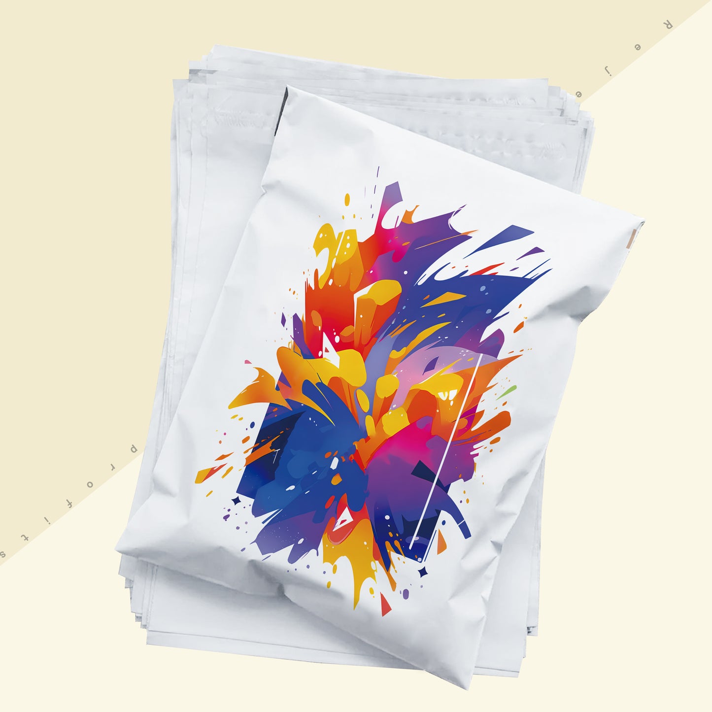 Gubang New Custom Poly Bags Tear-Resistant Poly Mailer Bags